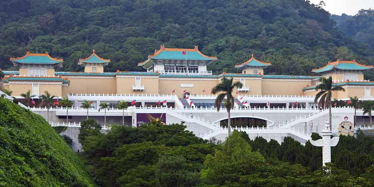 Nationales Palastmuseum in Taipeh © Taipeh Tourismusbüro – www.taiwantourismus.de